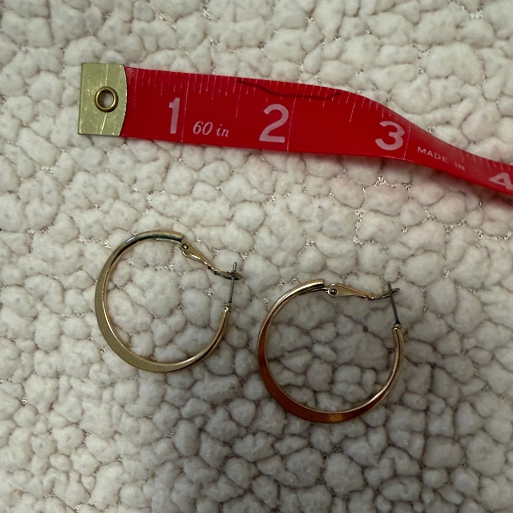 Gold Hoop Earrings
